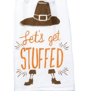 New Dish Towel Thanksgiving Flour Sack Tea Towel Cotton Friendsgiving NWT